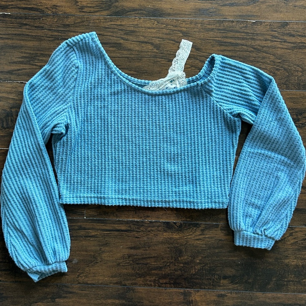 Kawaii Textured Crop Top